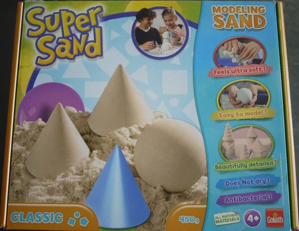 Le sable à modeler Super Sand de Goliath