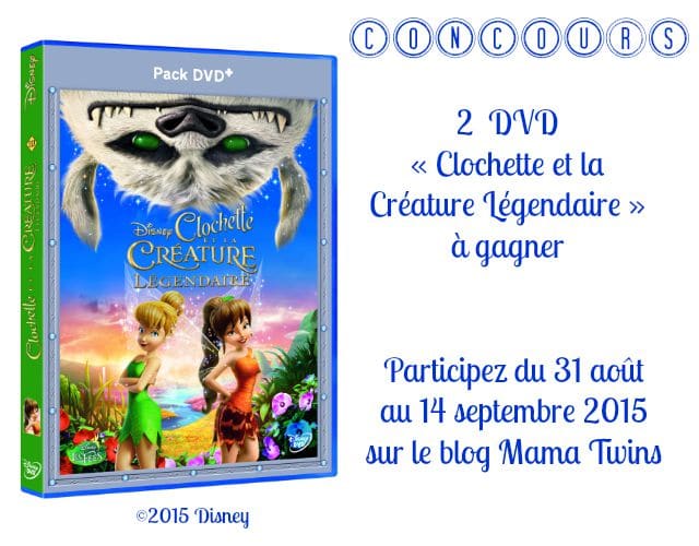 DVD « Clochette et la Créature Légendaire »
