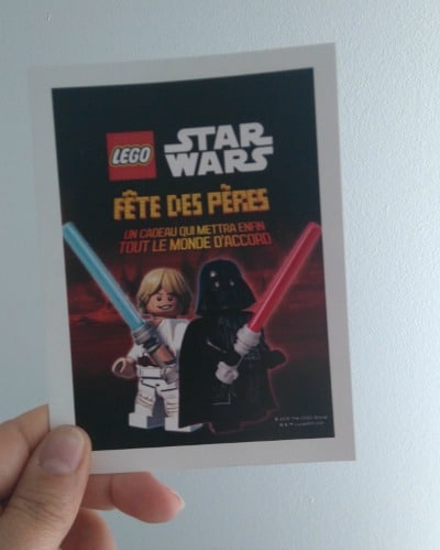 Offrir des LEGO Star Wars pour la Fête des Pères ?