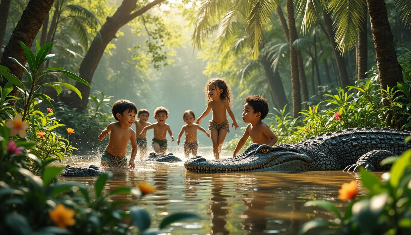 découvrez pourquoi les paroles de la chanson « ah les crocodiles » restent ancrées dans nos souvenirs d'enfance et leur impact intemporel sur les générations.