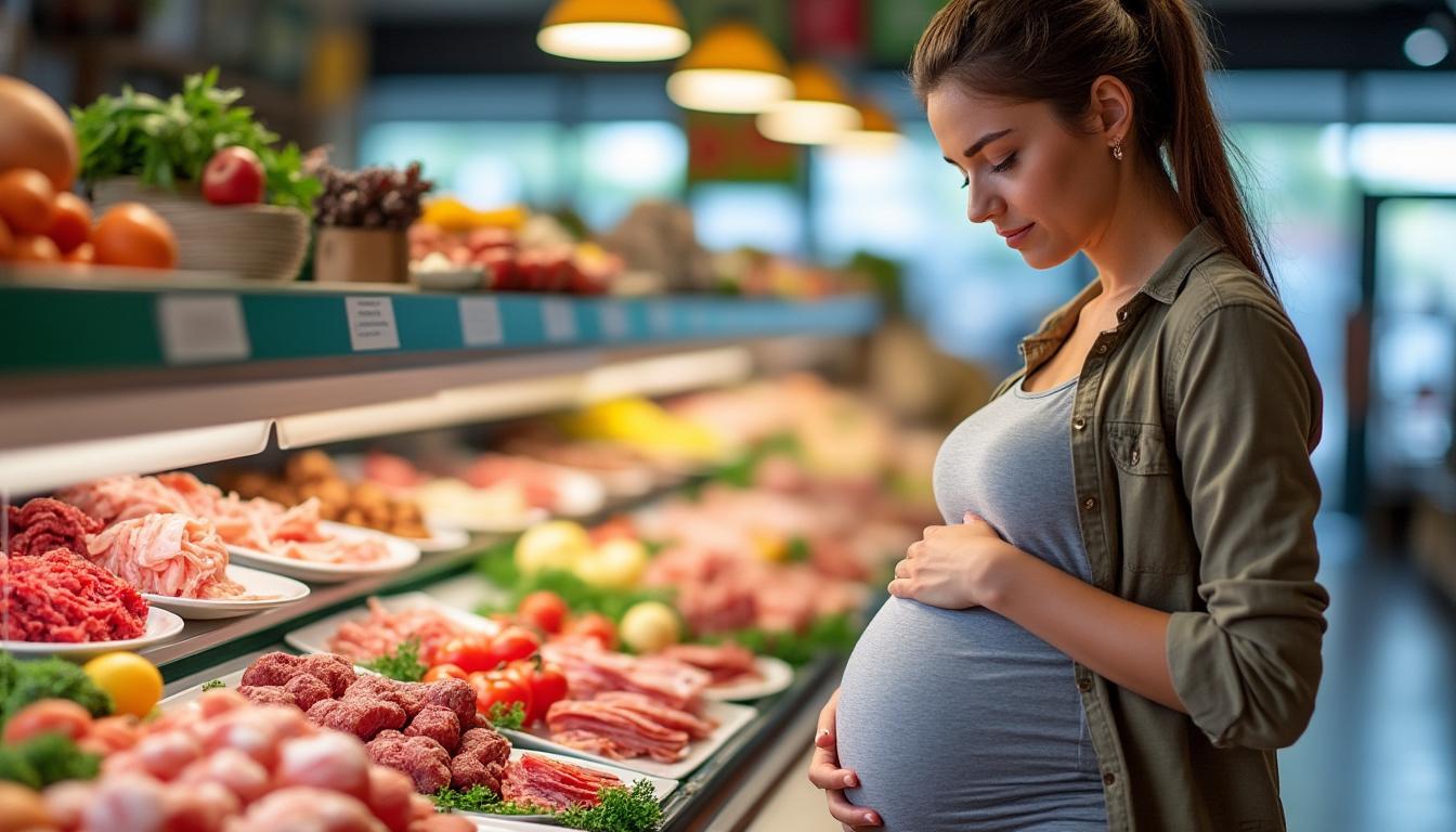 découvrez les risques liés à la consommation de charcuterie pendant la grossesse et comment protéger la santé de votre bébé en évitant les aliments à risque.