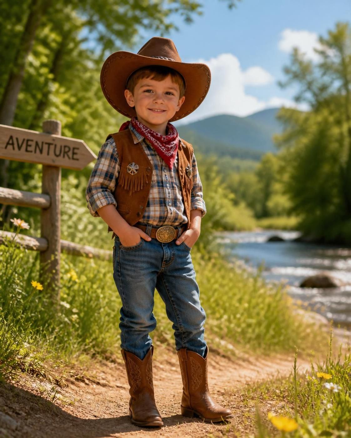 descubra nossas dicas para uma fantasia de cowboy infantil autêntica e divertida, perfeita para animar os dias de verão com estilo e diversão.