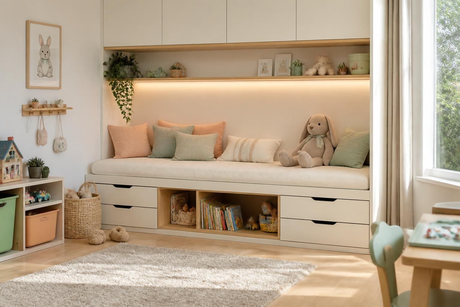 découvrez le lit enfant banquette, une solution astucieuse pour optimiser l'espace dans la chambre tout en offrant confort et praticité à votre enfant.