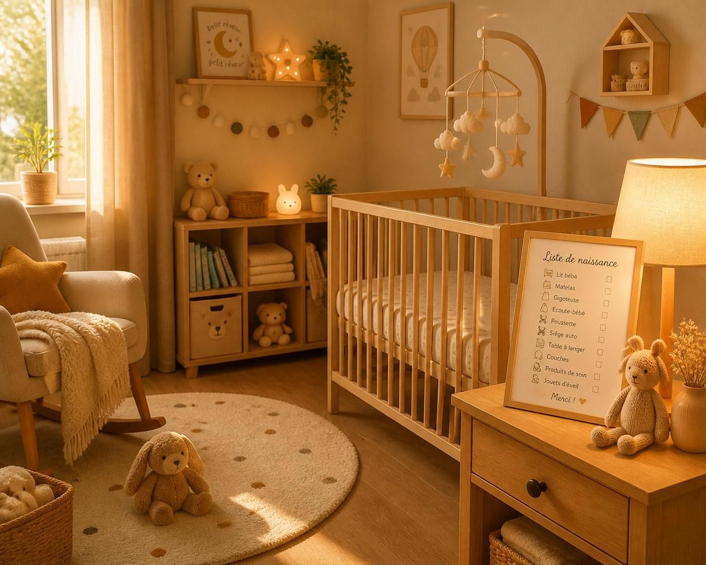 Entdecken Sie praktische Beispiele, um Ihre ideale Wunschliste zu erstellen und nichts für die Ankunft Ihres Babys zu vergessen.