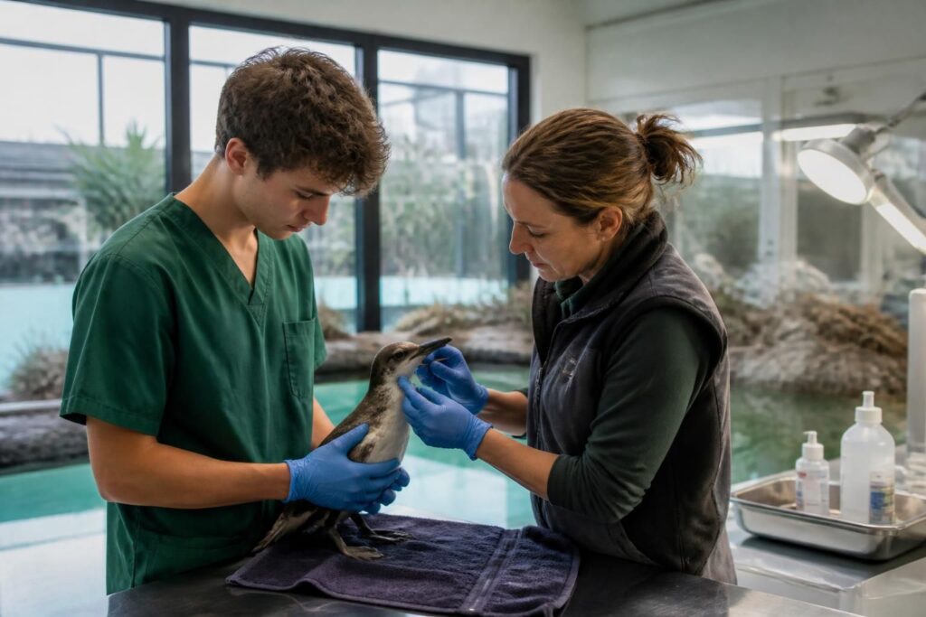 découvrez notre formation de soigneur animalier reconnue, accessible en alternance ou via le cpf, pour une carrière enrichissante au contact des animaux.