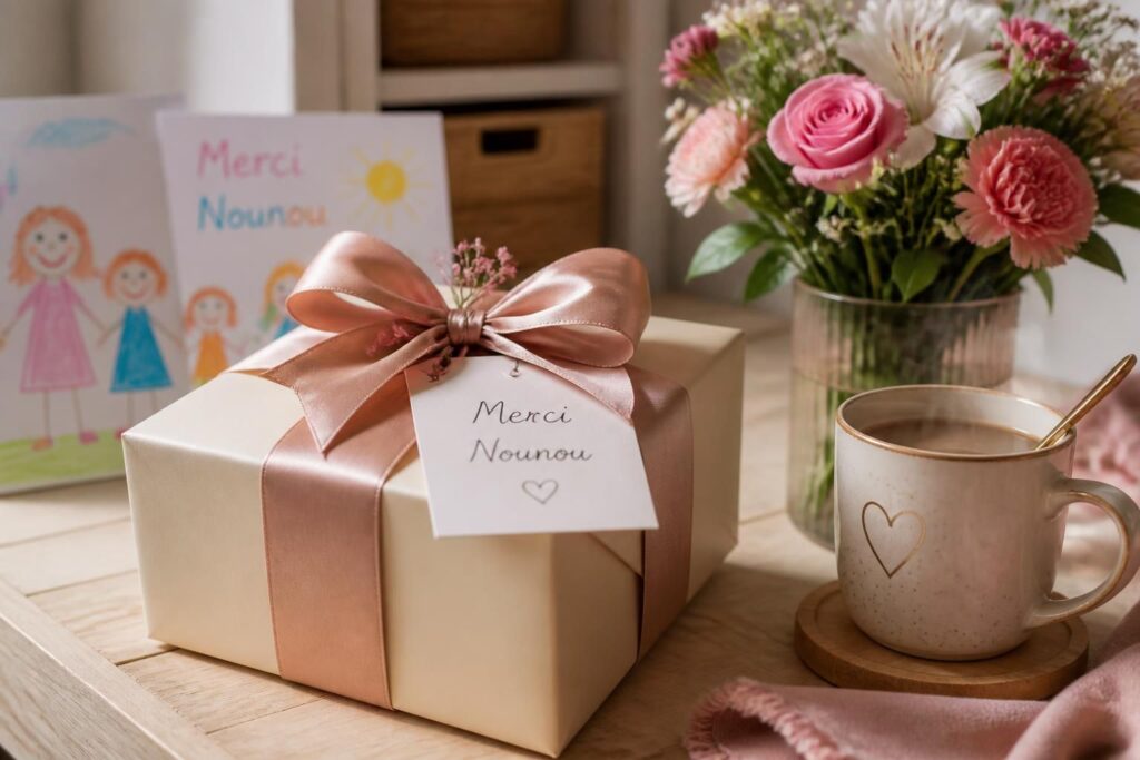 découvrez nos idées de cadeaux personnalisés pour nounou, parfaits pour la fin de contrat, un anniversaire ou la fin d'année. offrez un souvenir unique et touchant pour remercier votre assistante maternelle.